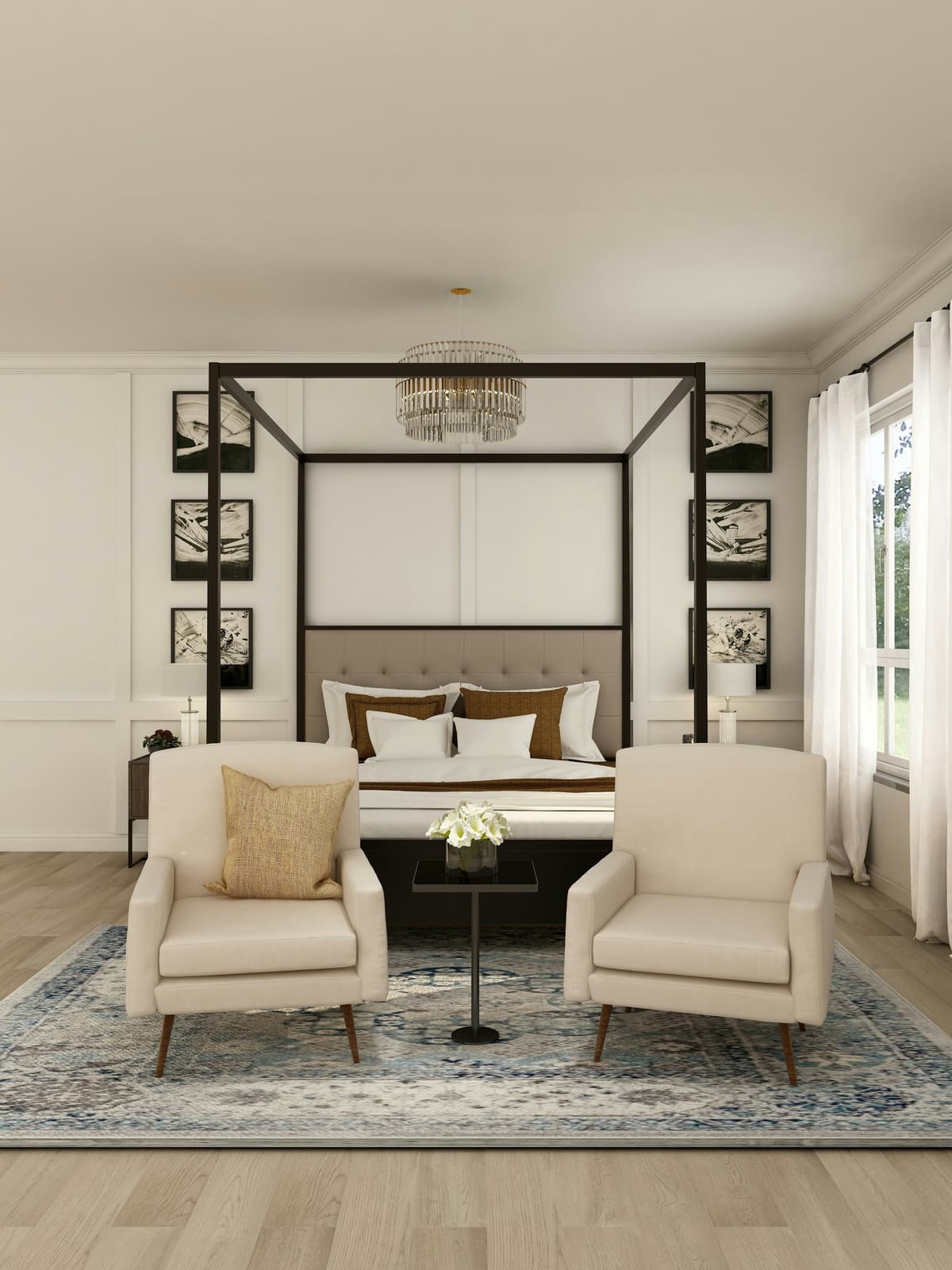 transitional interior